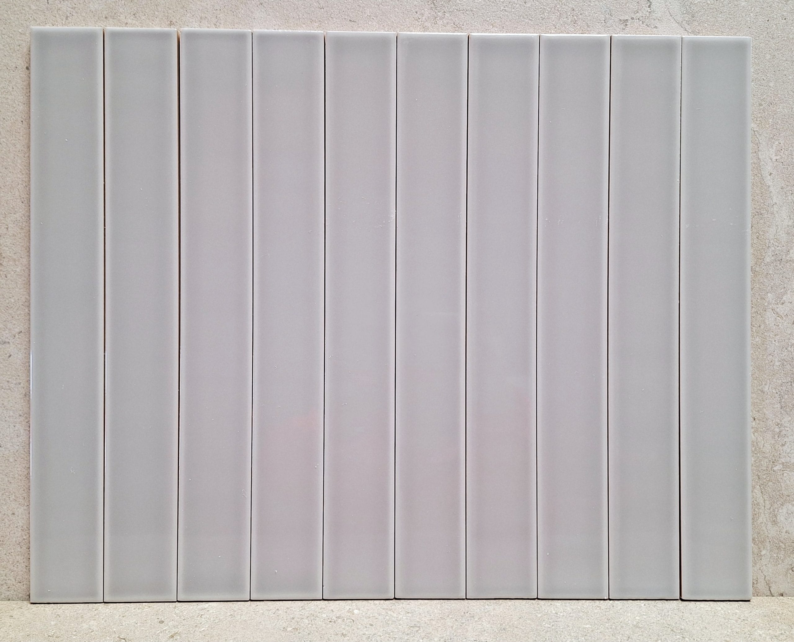 Palos Cloud Glazed Ceramic Long Brick