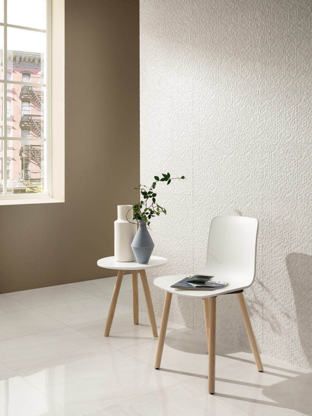 Pietra Bianco Hexagon Porcelain