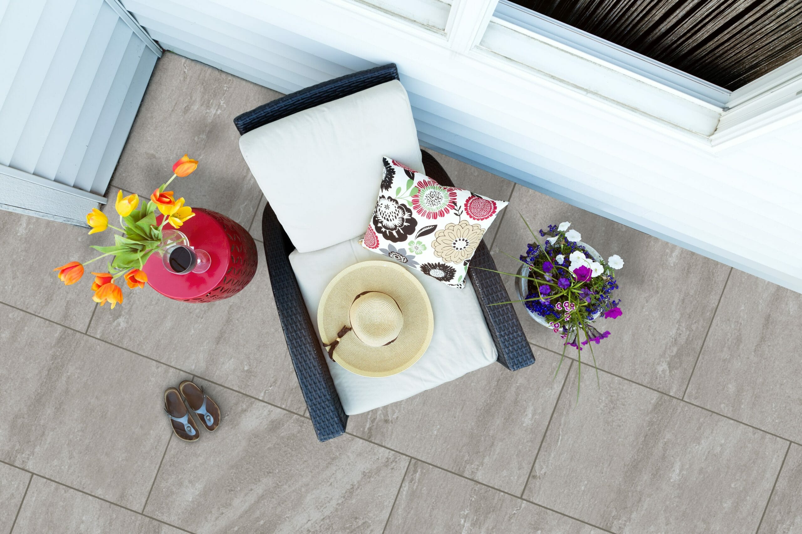Rock Grey Exterior Porcelain 20mm
