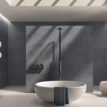 Venice Plain Blue Matt Porcelain