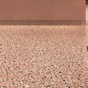 Venice Terrazzo Pink Matt Porcelain