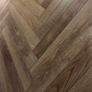 Ashdown Herringbone Natural Walnut Porcelain