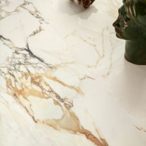 Montana Statuario Oro Honed Marble Effect Porcelain