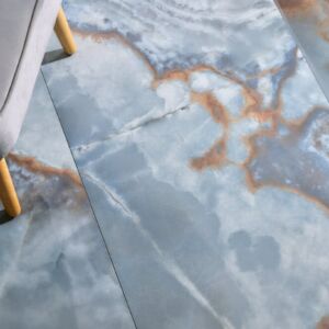Onyx Blue Matt Porcelain