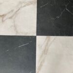 Parisian Oro and Nero Chequer Porcelain