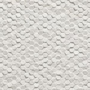 Pietra Bianco Hexagon Porcelain (Sample)