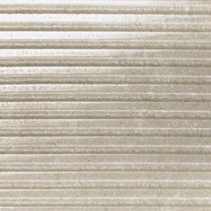 Saturn Pearl Grey Groove Porcelain