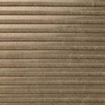Saturn Peat Brown Groove Porcelain